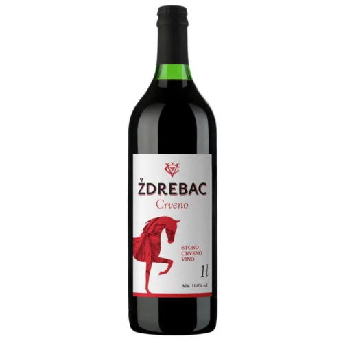 Vino crno ŽDREBAC ČOKA 1l