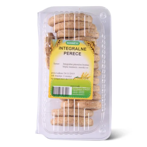 Perece MACROBIOTIC integralne bez holesterola 200g