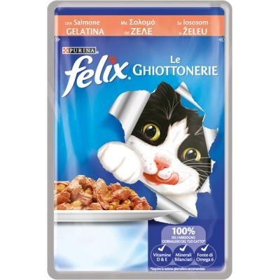 Hrana za mačke FELIX losos 100g