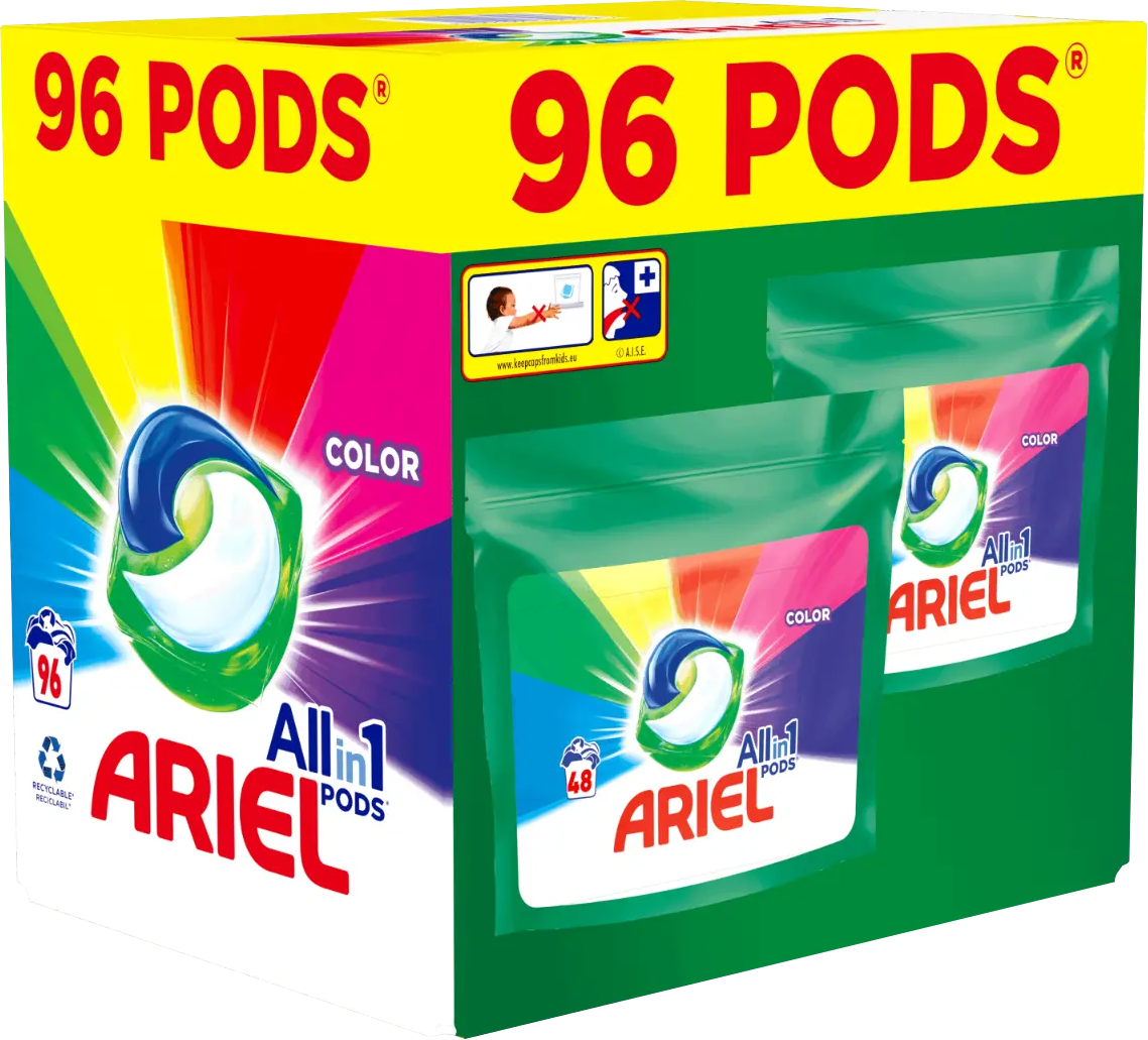Tablete za pranje veša ARIEL PODS Color  96kom