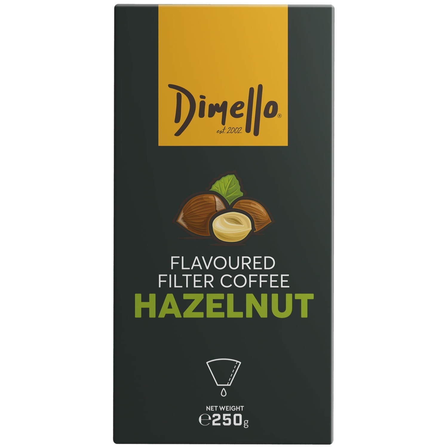 Filter kafa DIMELLO Hazelnut 250g
