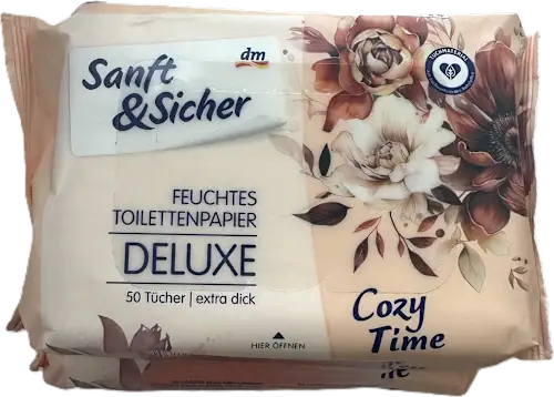 Toalet papir SANFT&SICHER vlažni cozy time 2x50kom