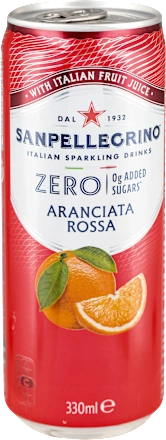 Gazirani sok SAN PELLEGRINO narandža zero 330ml