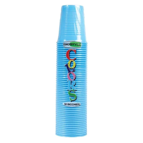 Plastične čaše DOPLA 200ml 50kom plave