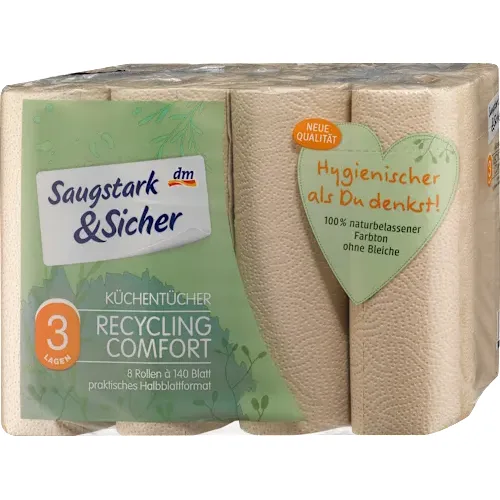 Ubrus SAUGSTARK&SICHER reciklirani 3sloja 8kom
