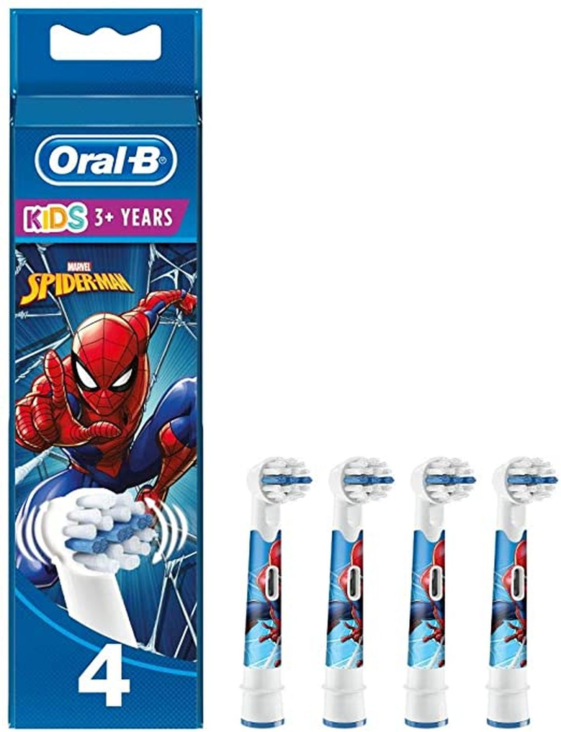 Nastavci za električnu četkicu ORAL B spiderman  4 kom