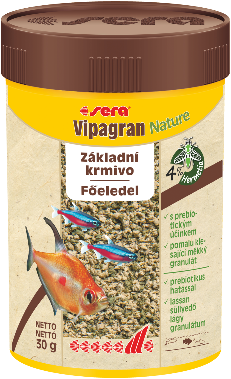 SERA Vipagran nature hrana za ribice  plutajuće granule 100ml