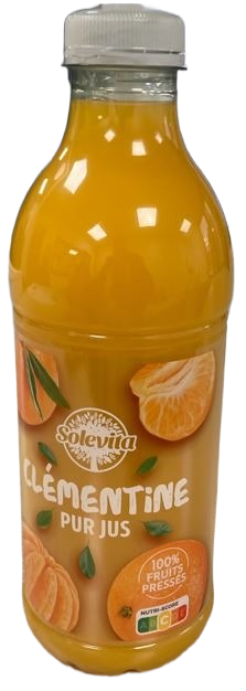 Negazirani sok SOLEVITA klementina direktno ceđena 1l