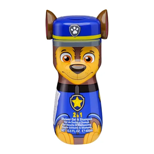 Šampon i gel za tuširanje PAW PATROL Chase 2u1 400ml