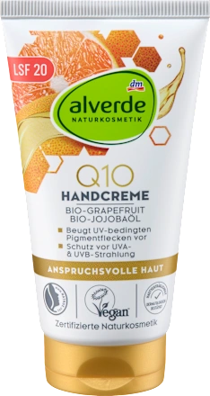 Krema za ruke ALVERDE Q10 SPF20 75ml