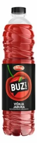 Negazirani sok BUZZ višnja 1,5l