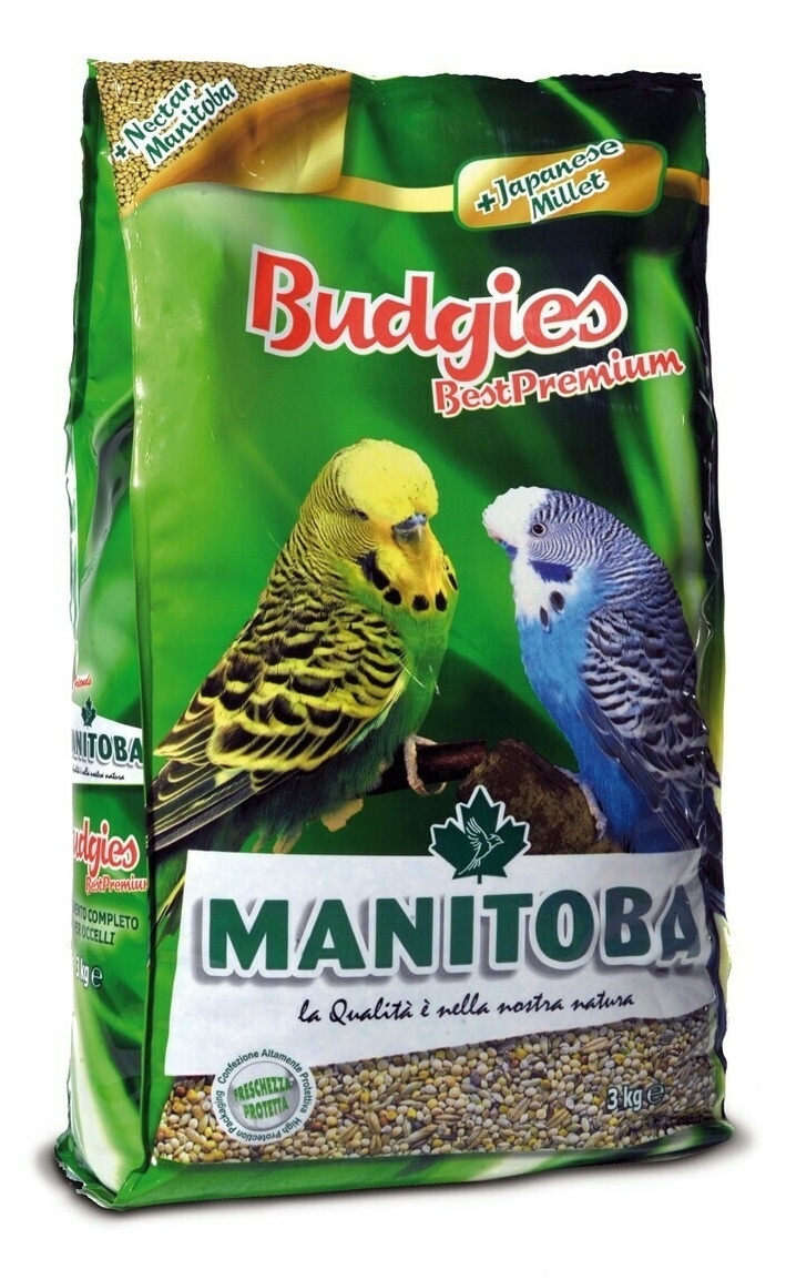 MANITOBA Best premium budgies hrana za ptice tigrice 1kg