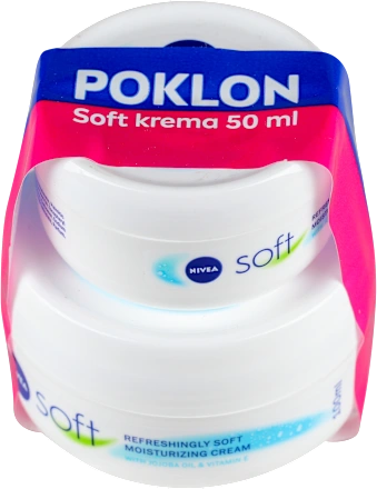 Univerzalna krema NIVEA soft 100ml + 50ml gratis, 150 ml