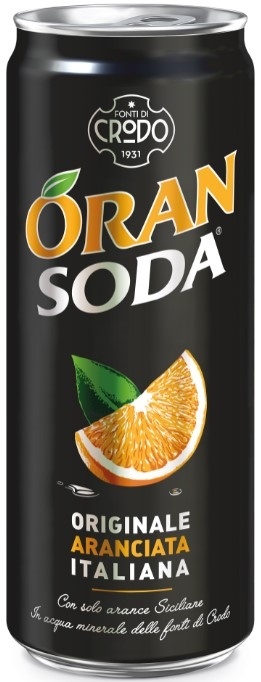 Gazirani sok ORANGE SODA 0,33l