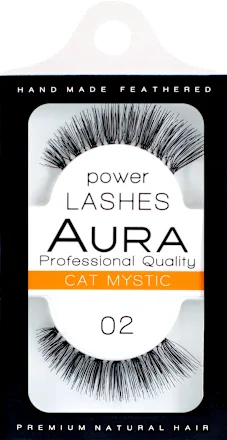 Veštačke trepavice AURA Power Lashes  – 02 Cat Mystic, 1 kom