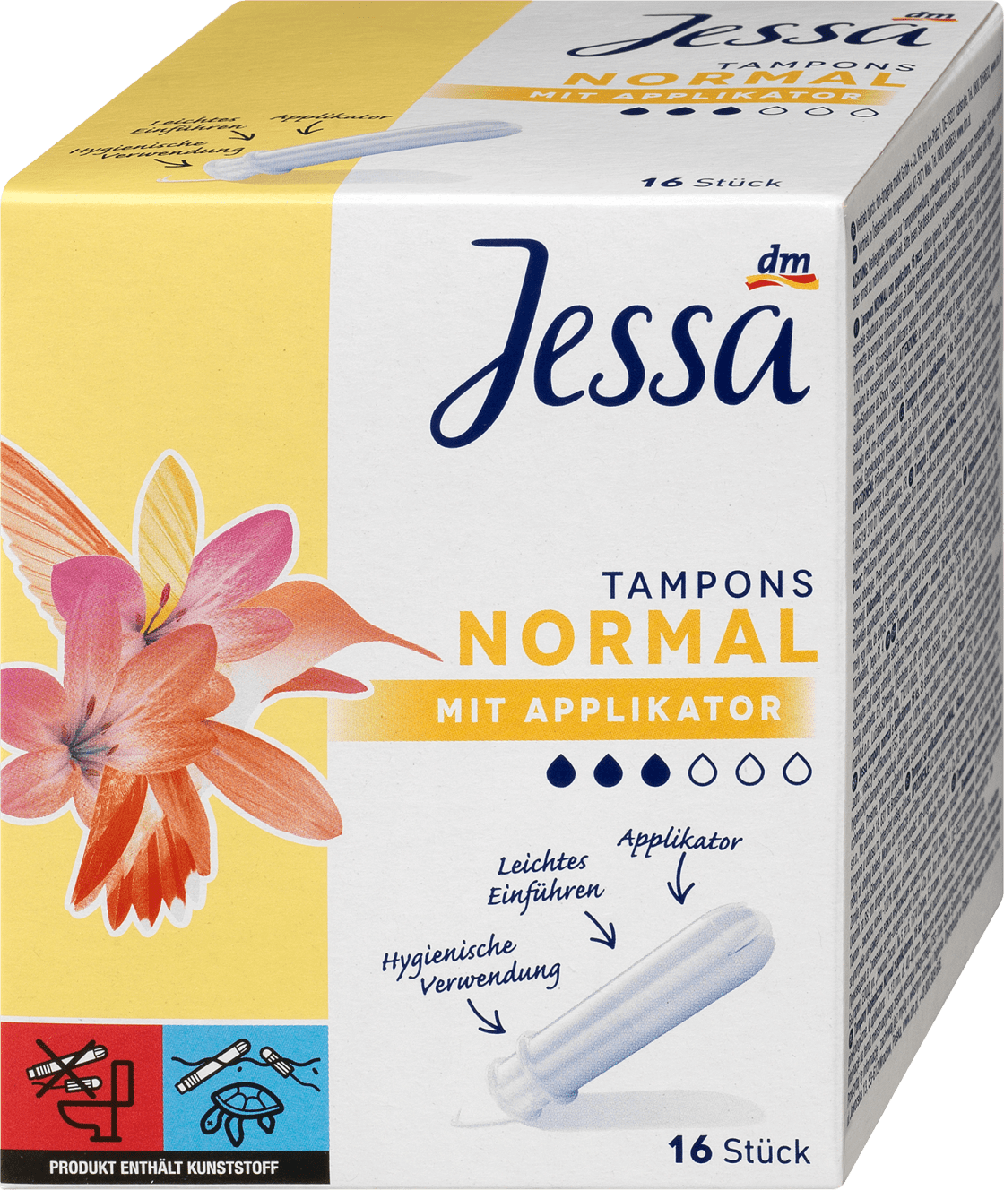 Tamponi JESSA Normal sa aplikatorom 16kom