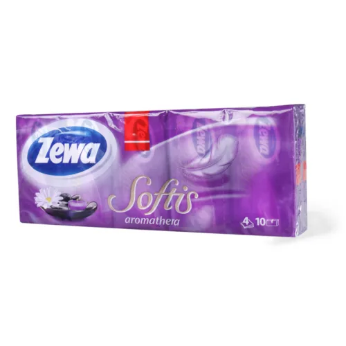 Papirne maramice ZEWA četvoroslojne Softis 10/1