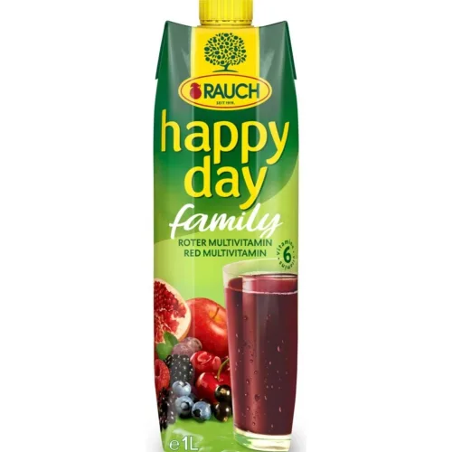 Negazirani sok HAPPY DAY Family red multivitamin 1l