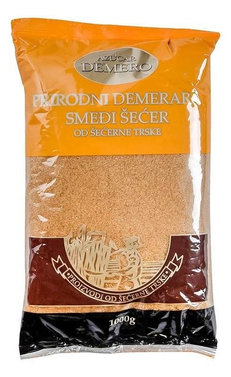 Smeđi šećer DEMERO 1kg
