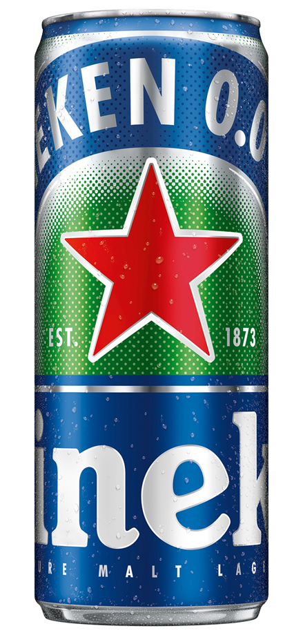 Bezalkoholno pivo HEINEKEN limenka 0,33l