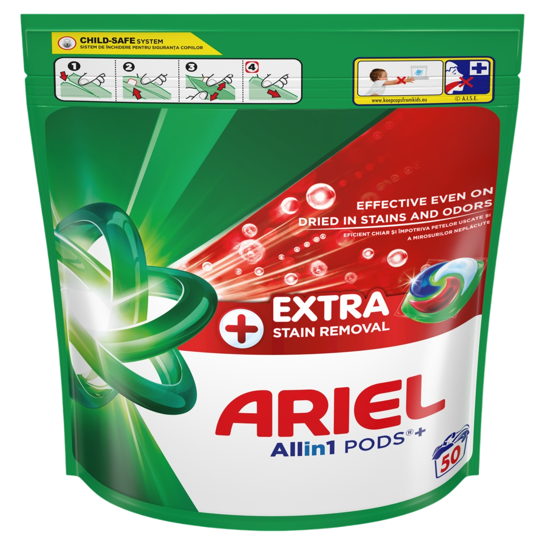 Tablete za pranje veša ARIEL PODS Extra clean  50kom
