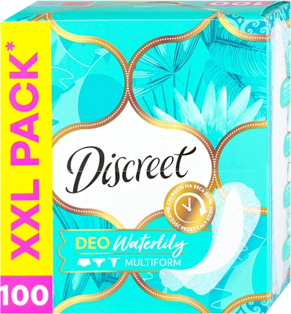 Higijenski ulošci DISCREET Multiform Waterlily dnevni  100kom