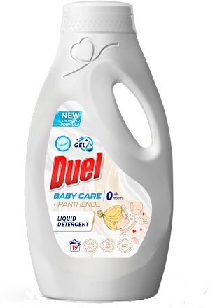 Omekšivač za veš DUEL Baby tečni deterdžent za veš 19 pranja (855ml)