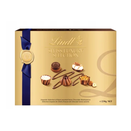 Bombonjera LINDT swiss luxury selection 230g