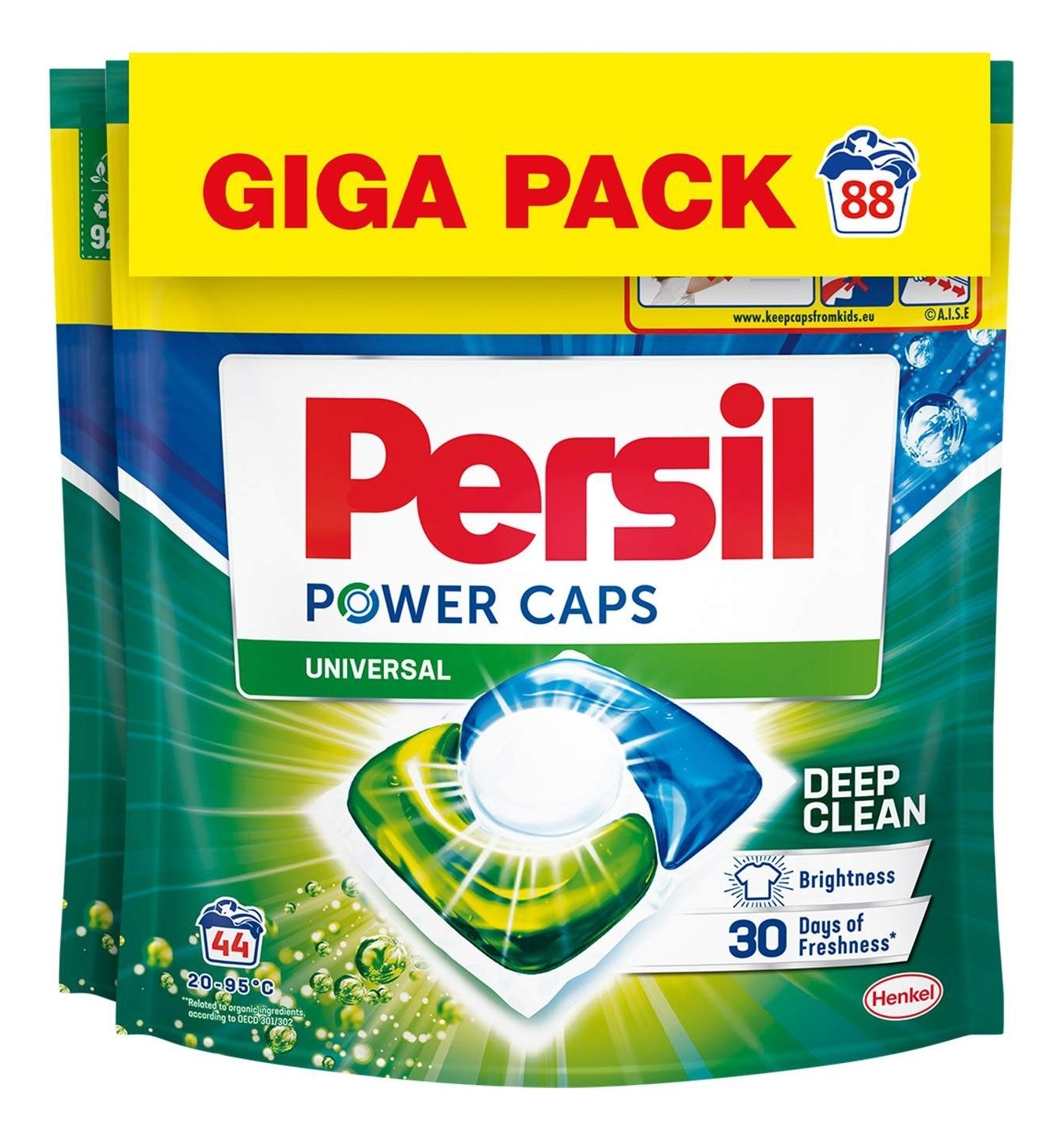 Tablete za pranje veša PERSIL Caps universal 2x44kom