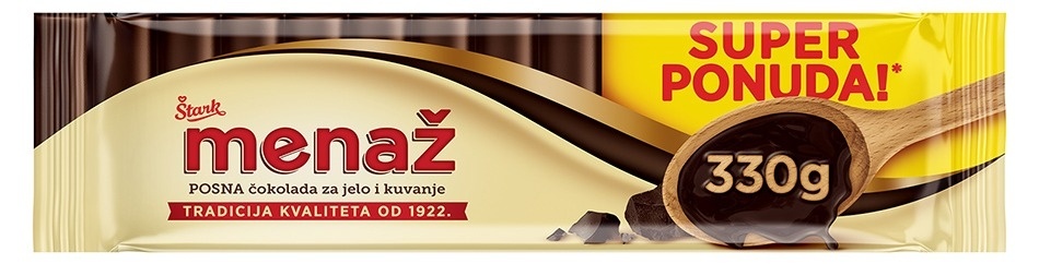 Čokolada za kuvanje MENAŽ 330g
