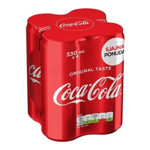 Gazirani sok COCA-COLA multipack 4x330ml