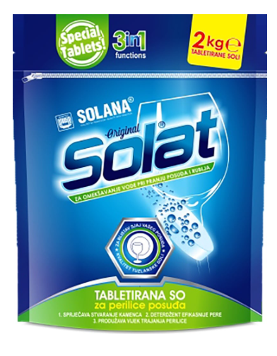 So SOLAT za mašinsko pranje posuđa 2kg