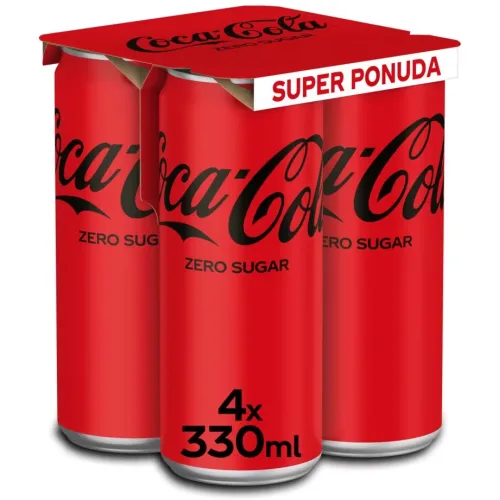 Gazirani sok COCA-COLA Zero multipak 4x0,33l