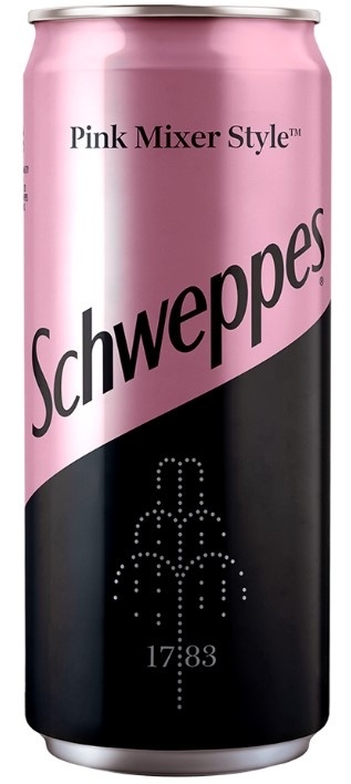Gazirani sok SCHWEPPES Pink mixer style 330ml