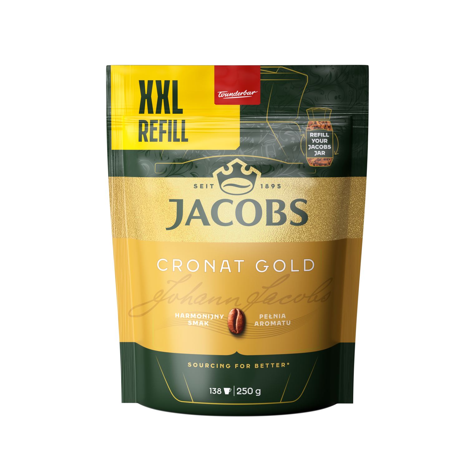Instant kafa JACOBS Cronat gold XXL 250g