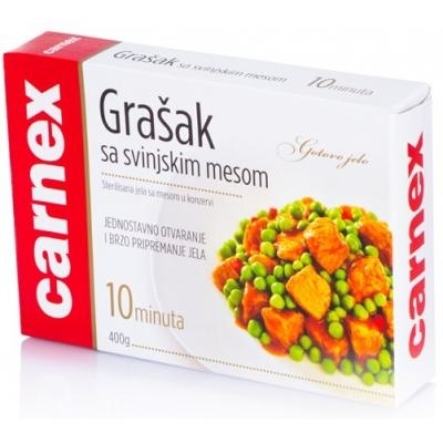 Gotova jela CARNEX Grašak sa svinjskim mesom 400g