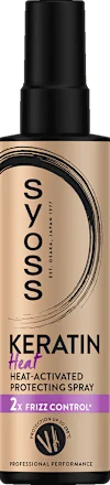 Sprej za  kosu SYOSS Keratin heat za zaštitu kose od toplote 200ml