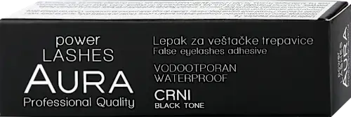 Lepak za veštačke trepavice AURA crni