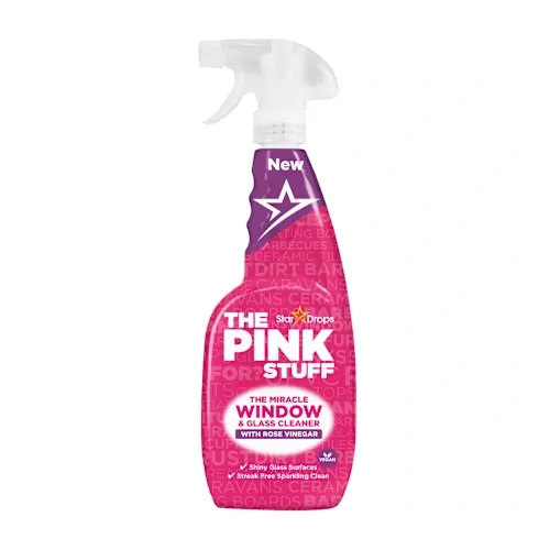 Za čišćenje prozora i staklenih površina PINK STUFF The čudesno sredstvo sa ružinim sirćetom 750ml