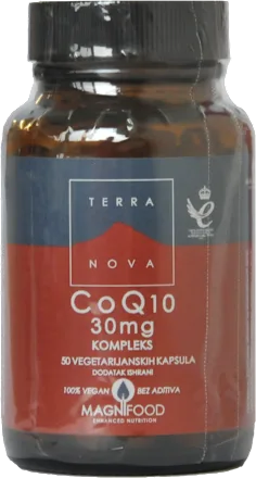 Srce, krvni sudovi i cirkulacija TERRANOVA Koenzim Q10 30mg Complex kapsule A50