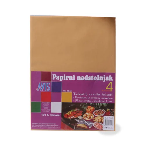 Nadstolnjak AVIS papirni 80x80 902 4/1