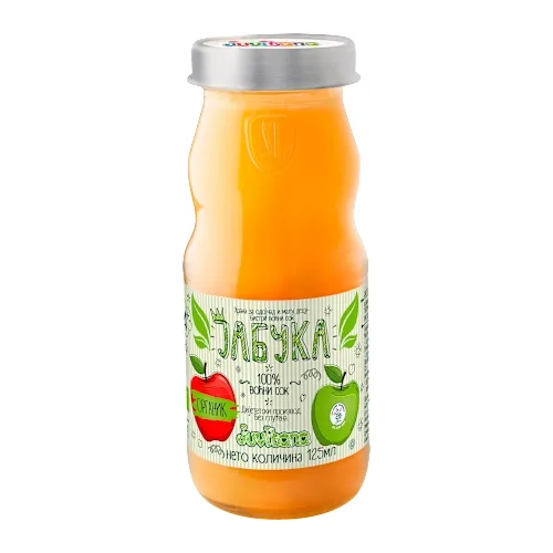 Sokovi za decu JUVITANA bistri sok od jabuke organic 100% 4+ 125ml