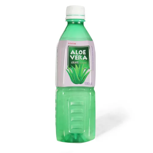 Negazirani sok LOTTE Aloe Vera groždje 500ml