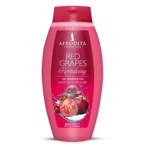 Gel za tuširanje AFRODITA Red Grapes 250ml