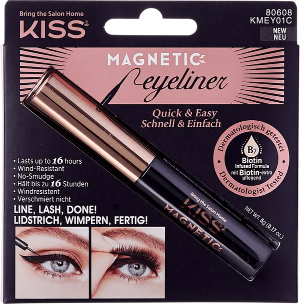 Ajlajner KISS magnetic , Quick & Easy, 1 kom