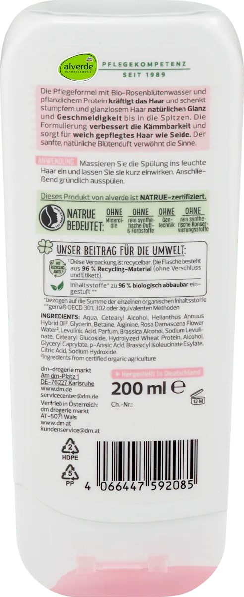 Balzam za kosu ALVERDE 200ml