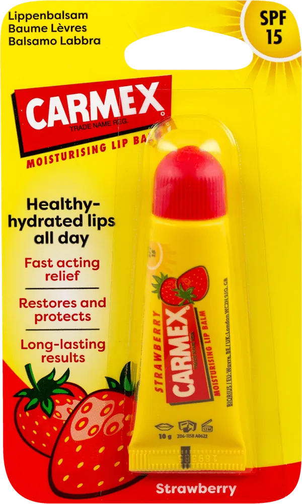 Balzam za usne CARMEX premium strawberry tube