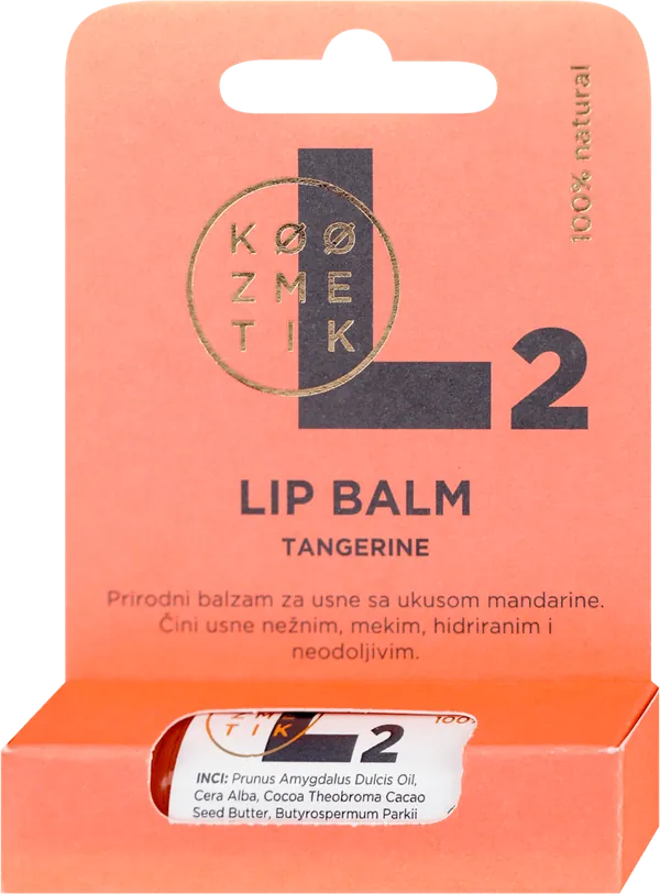 Balzam za usne KOOZMETIK lip balm mandarina 5ml
