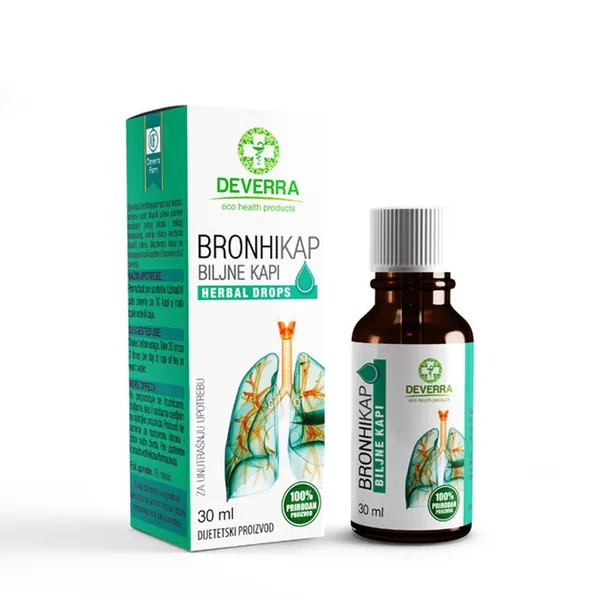 Biljne kapi DEVERRA Bronhikap kapi 30ml