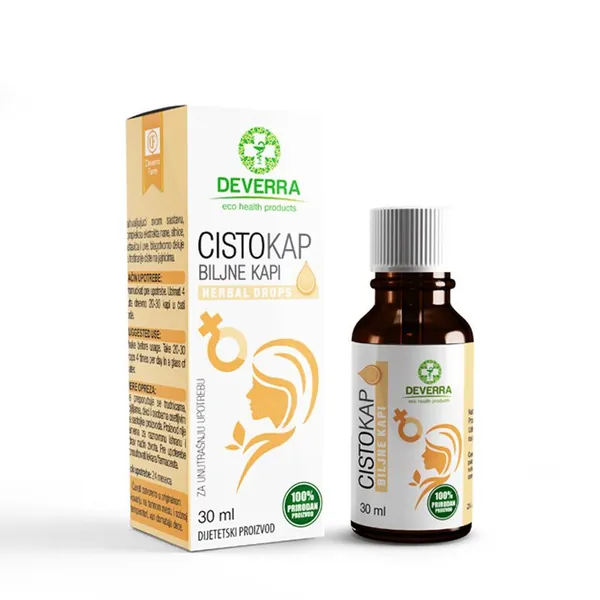Biljne kapi DEVERRA Cistokap kapi 30ml